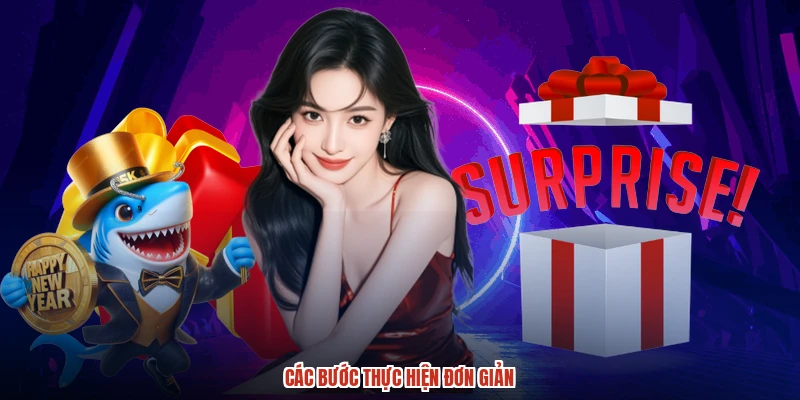 Các bước thực hiện đơn giản