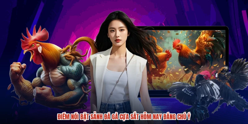 Điểm nổi bật sảnh đá gà cựa sắt hôm nay đáng chú ý